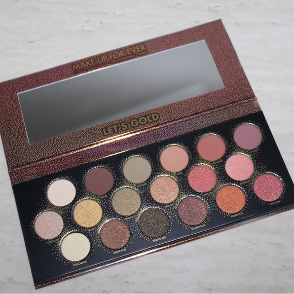 Makeup Forever Other - Make Up For Ever Let's Gold Eyeshadow Palette